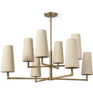Irving Chandelier | Palecek at Lightology Irving Chandelier