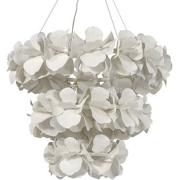 Virginia Tiered Chandelier | Palecek at Lightology Virginia Tiered Chandelier