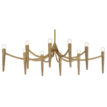 Belleza Linear Chandelier | Savoy House at Lightology Belleza Linear Chandelier