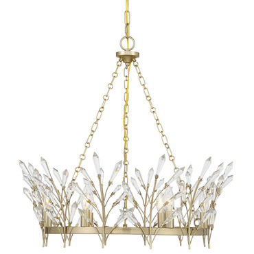 Orianna Chandelier | Savoy House at Lightology Orianna Chandelier