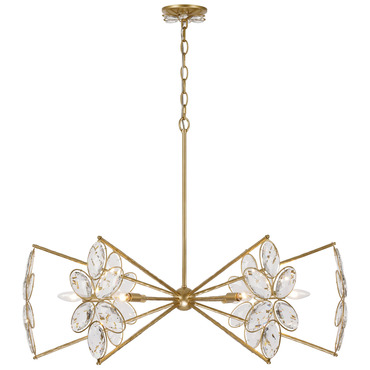 Marbella Chandelier | Savoy House at Lightology Marbella Chandelier