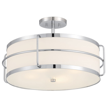 Chauncey Ceiling Semi Flush Light | Savoy House at Lightology Chauncey Ceiling Semi Flush Light