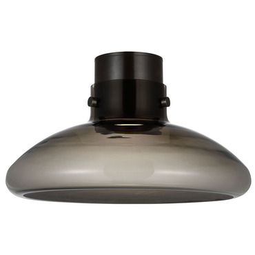Morgan Warm Dim Ceiling Flush Light | Visual Comfort Modern at Lightology Morgan Warm Dim Ceiling Flush Light