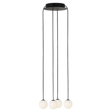 Orbet Round Multi Light Chandelier | Visual Comfort Modern at Lightology Orbet Round Multi Light Chandelier