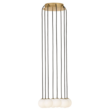 Orbet Round Multi Light Chandelier | Visual Comfort Modern at Lightology Orbet Round Multi Light Chandelier