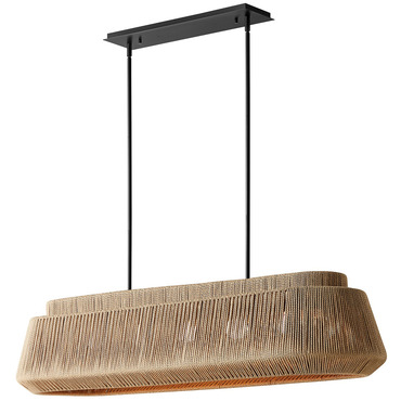Eco Nido Linear Pendant | Justice Design at Lightology Eco Nido Linear Pendant