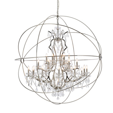 Geneva Large Chandelier | Elegant Lighting at Lightology Geneva Large Chandelier