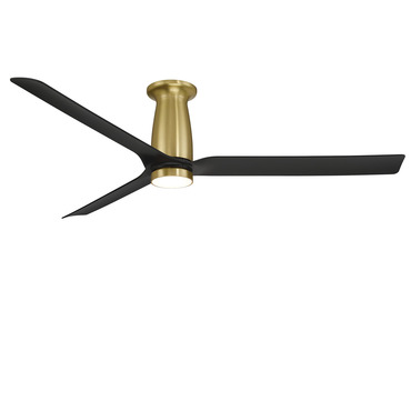 Smooth Flush Smart Ceiling Fan with Color-Select Light | Modern Forms at Lightology Smooth Flush Smart Ceiling Fan with Color-Select Light