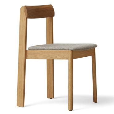 Upholstered Blueprint Chair | Form & Refine at Lightology Upholstered Blueprint Chair