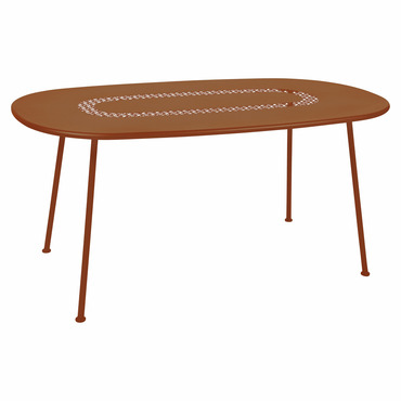 Lorette Oval Dining Table | Fermob at Lightology Lorette Oval Dining Table