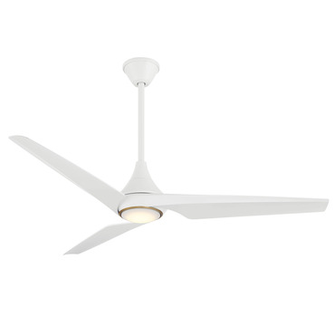 Switch Smart 3-Blade Dual Mount Ceiling Fan with Light | Minka Aire at Lightology Switch Smart 3-Blade Dual Mount Ceiling Fan with Light