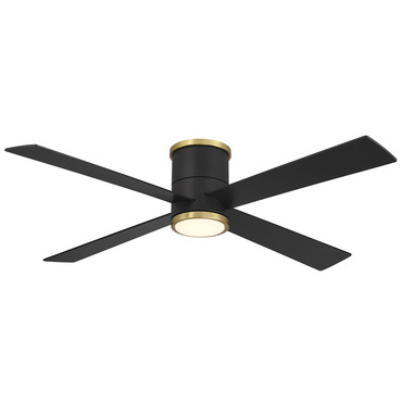 Falco Flush Ceiling Fan with Light | Minka Aire at Lightology Falco Flush Ceiling Fan with Light