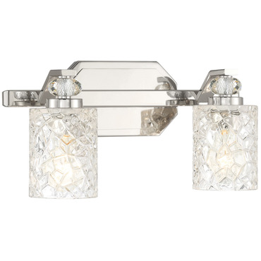 Crystal Kay Bathroom Vanity Light | Minka Lavery at Lightology Crystal Kay Bathroom Vanity Light