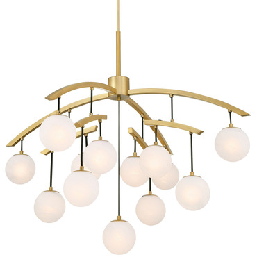Curven Chandelier | Minka Lavery at Lightology Curven Chandelier