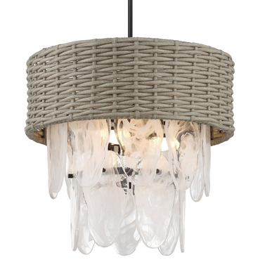 Breakers Isle Convertible Pendant / Semi Flush Ceiling | Minka Lavery at Lightology Breakers Isle Convertible Pendant / Semi Flush Ceiling