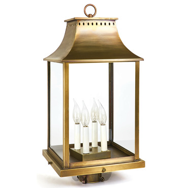 Rockland Outdoor Post Light | Northeast Lantern at Lightology Rockland Outdoor Post Light