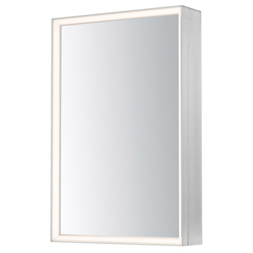 Bevel LED Mirror Medicine Cabinet | Et2 at Lightology Bevel LED Mirror Medicine Cabinet