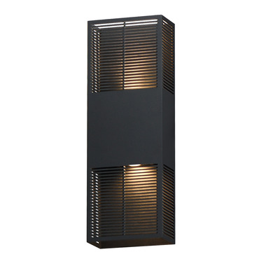 Grate Outdoor Up/Down Wall Light | Et2 at Lightology Grate Outdoor Up/Down Wall Light