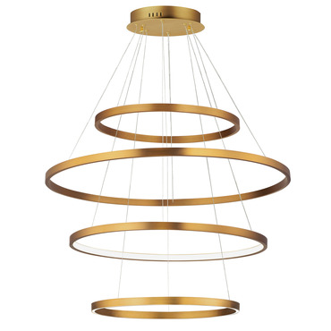 Groove Color-Select 4-Tier Pendant | Et2 at Lightology Groove Color-Select 4-Tier Pendant