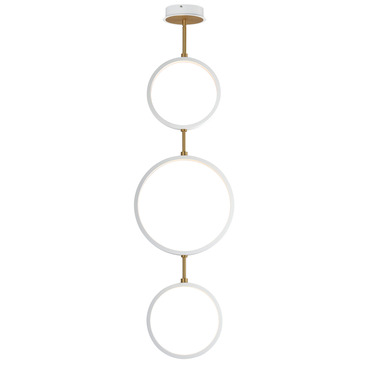 Hoopla Vertical Pendant | Et2 at Lightology Hoopla Vertical Pendant