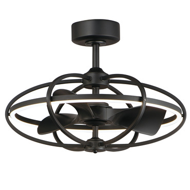 Corona Outdoor Fandelight with Tunable White Light | Maxim Lighting at Lightology Corona Outdoor Fandelight with Tunable White Light