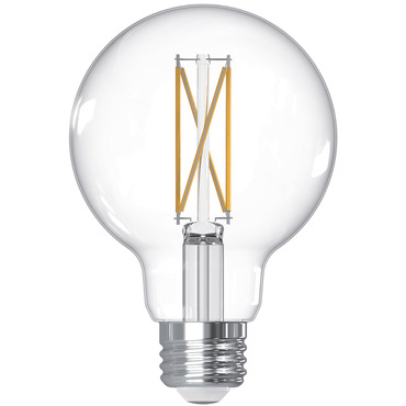 G25 Med Base 7.6W 120V 2700K 80CRI 4-PACK | Bulbrite at Lightology G25 Med Base 7.6W 120V 2700K 80CRI 4-PACK
