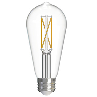 ST18 Med Base Filament 7.6W 120V 2700K 80CRI 4-PACK | Bulbrite at Lightology ST18 Med Base Filament 7.6W 120V 2700K 80CRI 4-PACK
