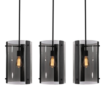 Dana Linear Multi-Light Pendant | AFX at Lightology Dana Linear Multi-Light Pendant