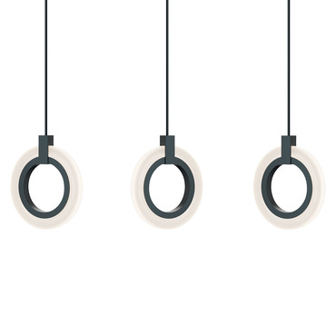 Halo Color-Select Linear Multi-Light Pendant | AFX at Lightology Halo Color-Select Linear Multi-Light Pendant