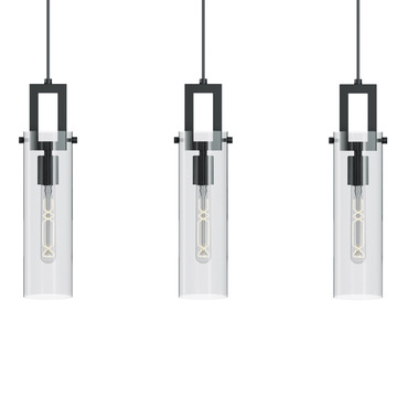 Houston Linear Multi-Light Pendant | AFX at Lightology Houston Linear Multi-Light Pendant