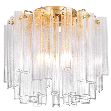 Varenna Semi Flush Ceiling Light | Corbett Lighting at Lightology Varenna Semi Flush Ceiling Light