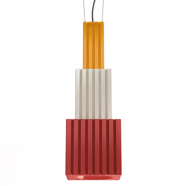 Deco Metra Pendant | Ferroluce at Lightology Deco Metra Pendant