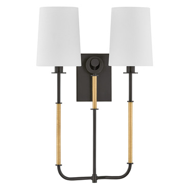 Glenmont Double Wall Sconce | Hudson Valley Lighting at Lightology Glenmont Double Wall Sconce