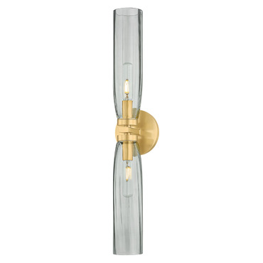 Harpswell Double Wall Sconce | Hudson Valley Lighting at Lightology Harpswell Double Wall Sconce