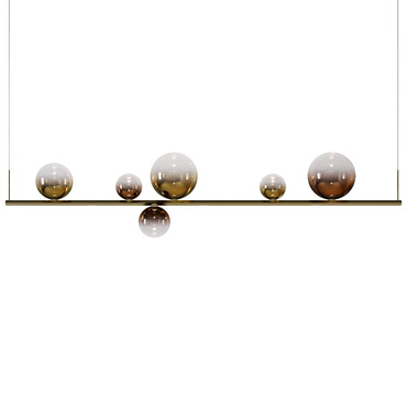 Random Stick Long Linear Pendant | LODES at Lightology Random Stick Long Linear Pendant