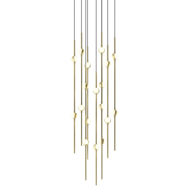 Constellation Aries 18-Light Round Chandelier
