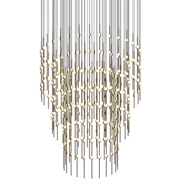 Constellation Centaurus Pyramid Chandelier | SONNEMAN - A Way of Light at Lightology Constellation Centaurus Pyramid Chandelier
