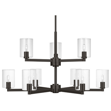 Fullton Glass Tier Chandelier | Visual Comfort Studio at Lightology Fullton Glass Tier Chandelier