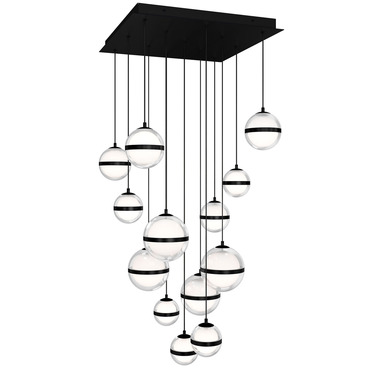 Cyllindra Square Color-Select Multi-Light Pendant | WAC Lighting at Lightology Cyllindra Square Color-Select Multi-Light Pendant