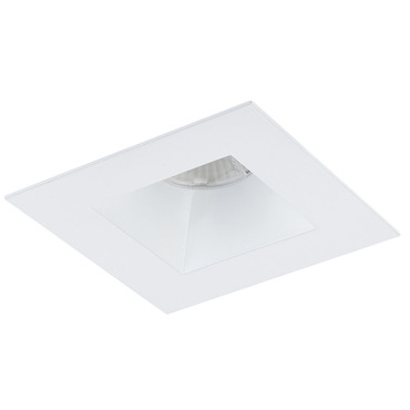 Ocularc 3 inch Square Warm Dim Downlight Trim with Housing | WAC Lighting at Lightology Ocularc 3 inch Square Warm Dim Downlight Trim with Housing