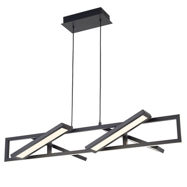 Helix Linear Pendant | Abra Lighting at Lightology Helix Linear Pendant