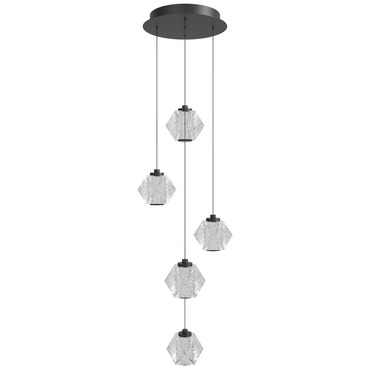 Beluga Round Multi Light Pendant