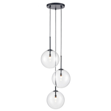 Delilah Round Multi Light Pendant