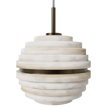 Sedona Ribbed Pendant | Avenue Lighting at Lightology Sedona Ribbed Pendant