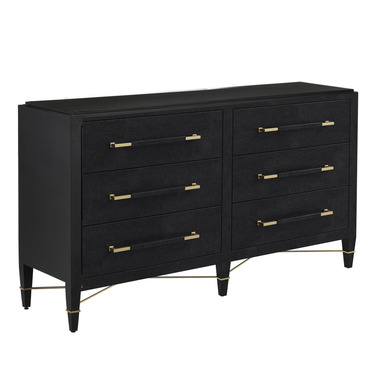 Verona Six Drawer Chest | Currey and Company at Lightology Verona Six Drawer Chest