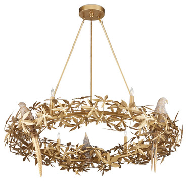 Aviary Chandelier | Currey and Company at Lightology Aviary Chandelier