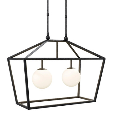 Denison Outdoor Rectangular Lantern | Currey and Company at Lightology Denison Outdoor Rectangular Lantern