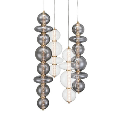 Atomo Chandelier | Eurofase at Lightology Atomo Chandelier