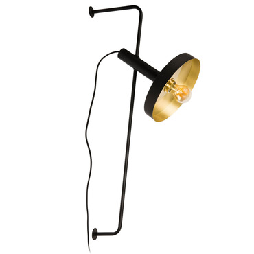 Whizz Plug In Wall Sconce