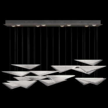 Volo Linear Multi Light Pendant | Fine Art Handcrafted Lighting at Lightology Volo Linear Multi Light Pendant